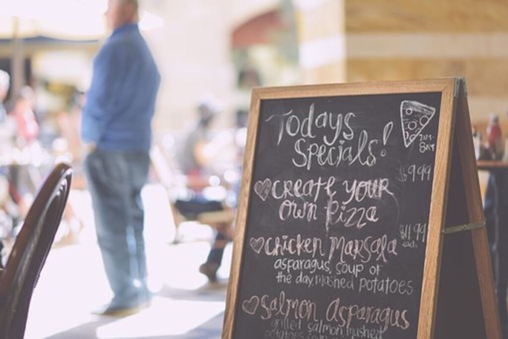 bees knees menu