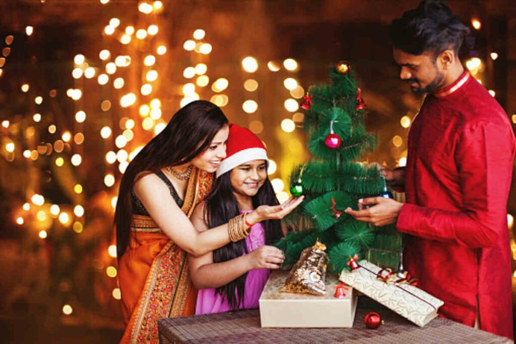 places to go for christmas in india