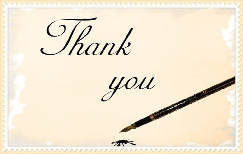 business thank you cards
