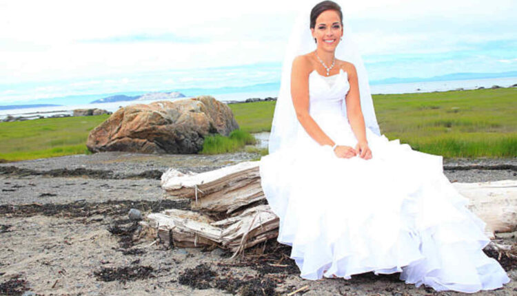Ariel Wedding Dress - Echoes of Ocean Waves